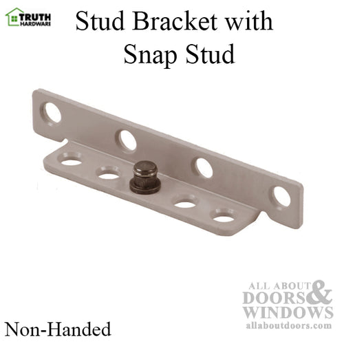 Truth 11674.92 Stud Bracket, Snap Stud included for Maxim Window Operators - Truth 11674.92 Stud Bracket, Snap Stud included for Maxim Window Operators