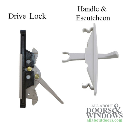 Truth Encore multipoint lock drive assembly. - Truth Encore multipoint lock drive assembly.