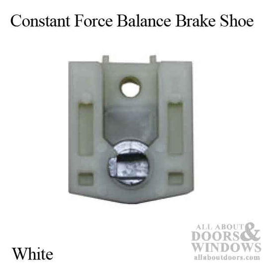 Brake Shoe 1-1/4 Pocket, pivot lock, spring side locking