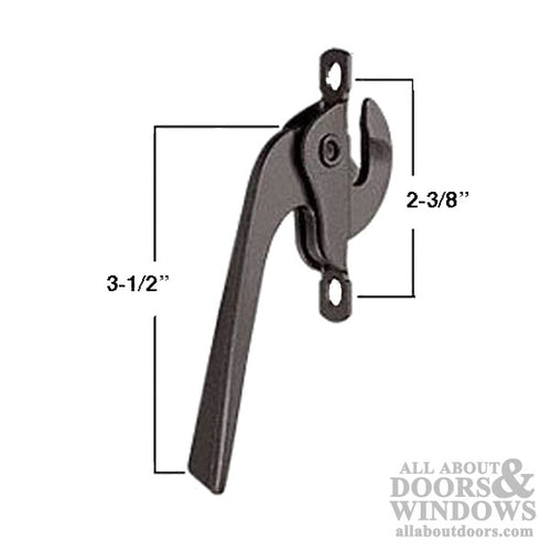 Locking Handle, 2-3/8 Right Hand Casement - Aluminum - Locking Handle, 2-3/8 Right Hand Casement - Aluminum