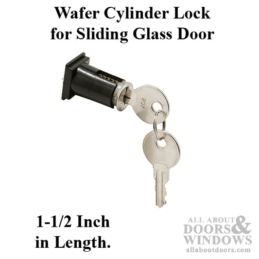 Cylinder, Wafer Type - Glass Sliding Patio Door