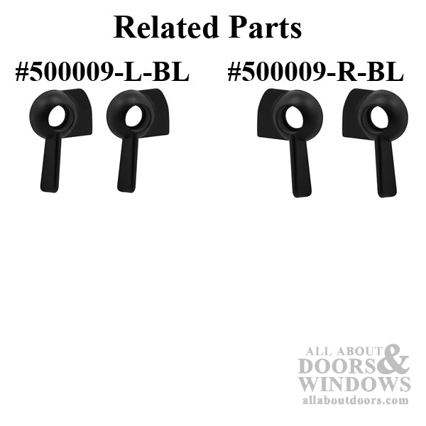 Latch - Vinyl and Aluminum Sash Hardware, Diecast, Chrome - Choose Handing - Latch - Vinyl and Aluminum Sash Hardware, Diecast, Chrome - Choose Handing