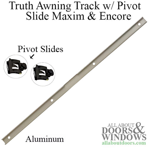 Truth Awning Track with Pivot Slide For Maxim and Encore Casement and Awning Windows - Truth Awning Track with Pivot Slide For Maxim and Encore Casement and Awning Windows