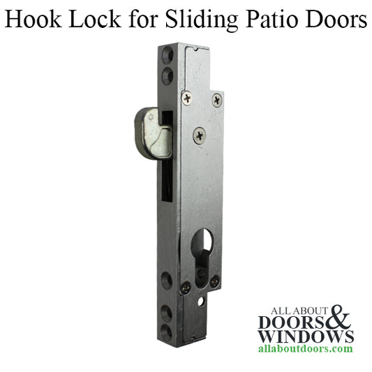 Hook Lock For Sliding Glass Patio Doors and Windows Sobinco Replacement