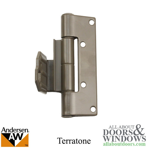 Adjustable Hinge Leaf - Frenchwood Outswing - Left - Terratone - Adjustable Hinge Leaf - Frenchwood Outswing - Left - Terratone