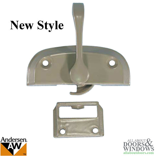 Andersen Sash Lock & Keeper OLD STYLE Double Hung - Stone - Andersen Sash Lock & Keeper OLD STYLE Double Hung - Stone