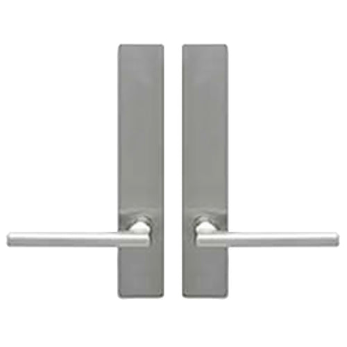 Andersen FSB 1076 Non Keyed Trim Set for Double Door Stainless Steel - Andersen FSB 1076 Non Keyed Trim Set for Double Door Stainless Steel