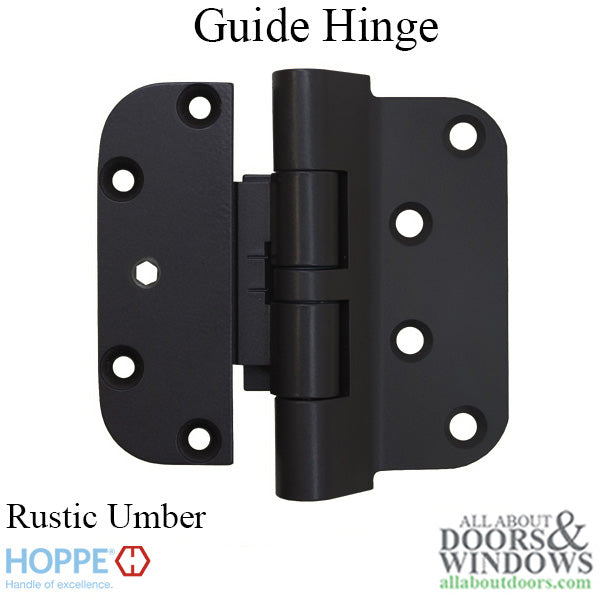 Hoppe F8709, 2009 Guide Hinge - Rustic Umber - Hoppe F8709, 2009 Guide Hinge - Rustic Umber