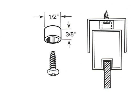 Door Bumpers, Anti-lift Patio - Door Bumpers, Anti-lift Patio