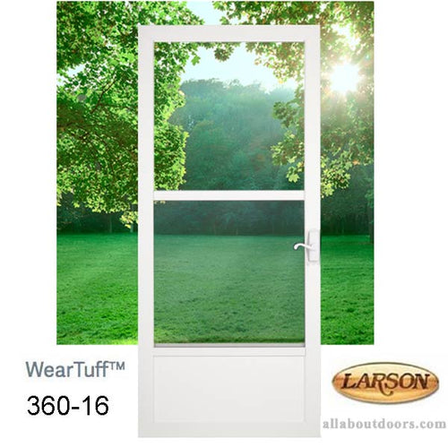 Larson Classic View Metal Tech Reversa Screen Storm Door - Larson Classic View Metal Tech Reversa Screen Storm Door
