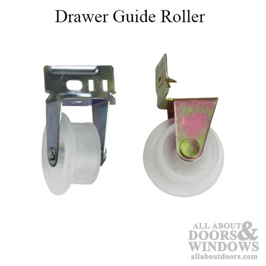 Roller Drawer Guide L & R Pairs 1-3/16 Inch