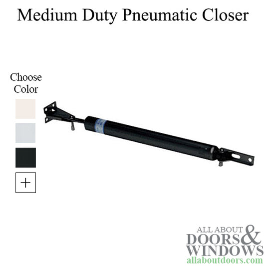 Closer - Storm Door - Medium Duty Pneumatic - Choose Color