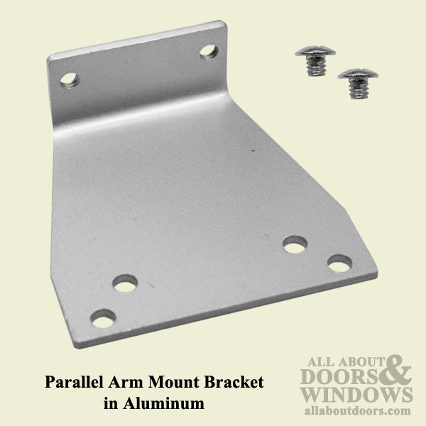 Parallel Arm Mount Bracket for Commercial Door Closer - Choose Color - Parallel Arm Mount Bracket for Commercial Door Closer - Choose Color