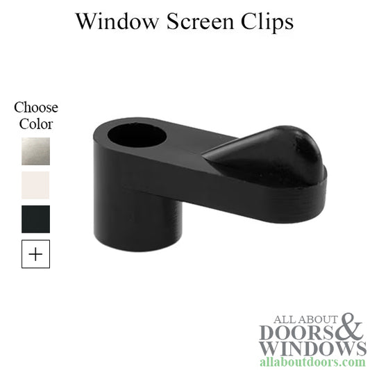 Window Screen Clips Plastic 3/16 Inch 12 Pack