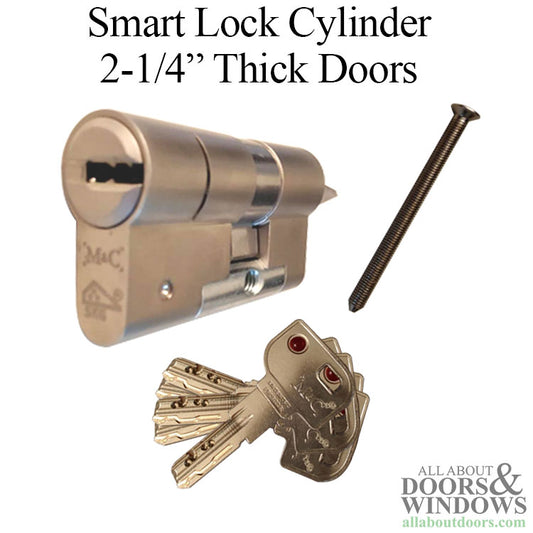 Profile Cylinder for Smart Lock - 2-1/4" Thick Doors