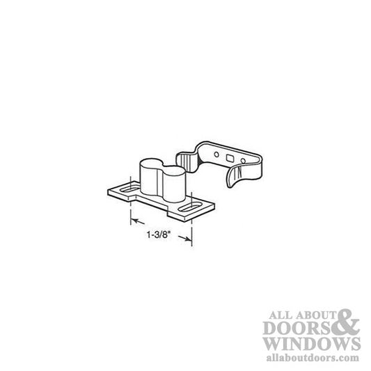 Friction Catch, Double Pole - Plastic