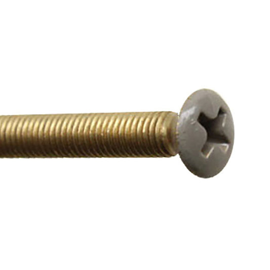 Andersen - Prefinished Terratone Doors - Threaded Bolt  10-32 x 2-1/8  Door Handle  - Silver Satin