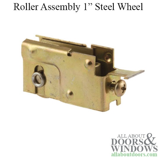 Roller Assembly - Sliding Patio Door, Steel Ball Bearing