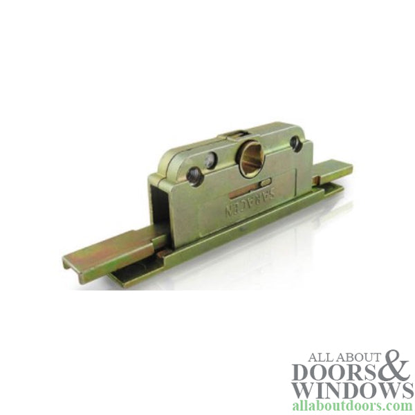 Saracen 4 FM Window Deadbolt Gearbox - Straight Faceplate - Saracen 4 FM Window Deadbolt Gearbox - Straight Faceplate