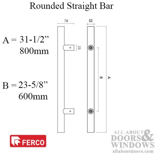 G-U Ferco Rounded 31-1/2