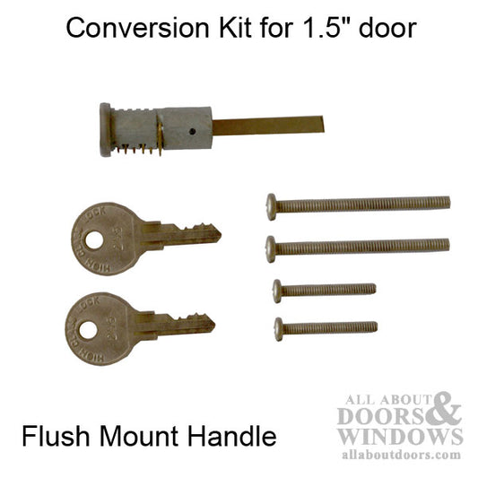 Wafer Cylinder Conversion Kit for 1.5" door