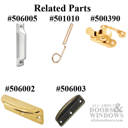 Steel Corner Mount Window Sash Tension Spring - Steel Corner Mount Window Sash Tension Spring