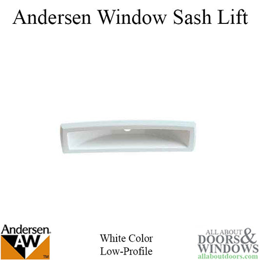 Andersen PSNL Low Profile Sash Lift - Plastic, White