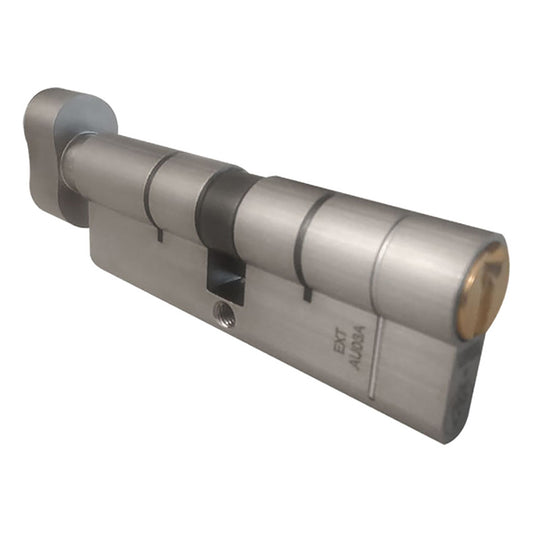 45/45 Euro Profile Cylinder with oval knob, Y1 keyway