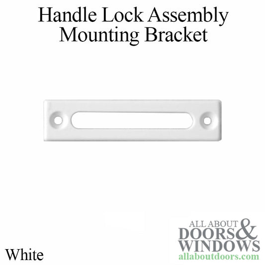 Roto Mounting Bracket,Handle Lock Assembly for casement window - White