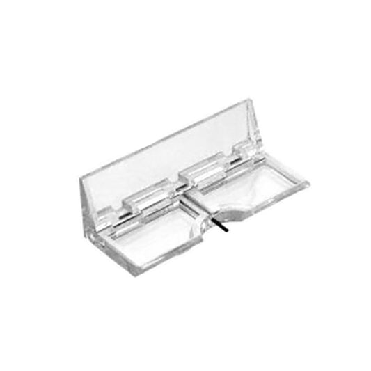 Patio Door Security Flip-Lock Pair - Clear