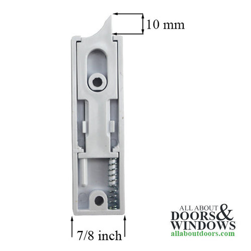 Atrium Vinyl Window Latch - Vinyl, White - Atrium Vinyl Window Latch - Vinyl, White