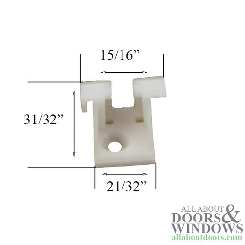 Bottom Sash Clips,  Keller Window Parts - Pairs - Bottom Sash Clips,  Keller Window Parts - Pairs