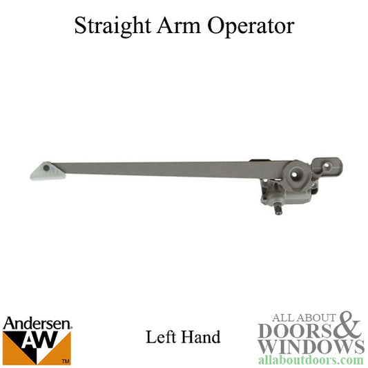 Straight Arm Operator, Corrosion Resistant, 12" Arm, Left Hand, 1995 to Present