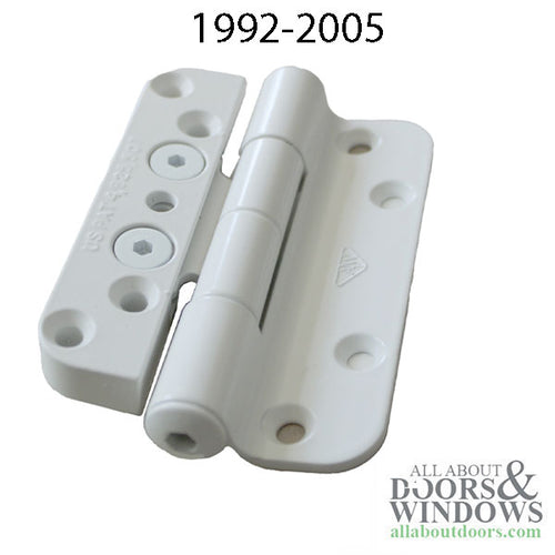 Andersen FWH Hinge  1992-2005 - White - Andersen FWH Hinge  1992-2005 - White