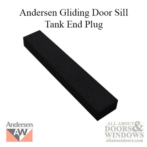 Andersen Perma-Shield Gliding Door Sill Tank End Plug - Andersen Perma-Shield Gliding Door Sill Tank End Plug