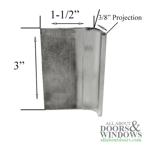 Mirror Door Pull 3 Inch Length - Mirror Door Pull 3 Inch Length