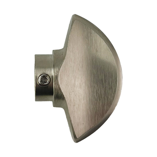 Hoppe Crescent Knob, New Style for Non-Logo Cylinder - Choose Color
