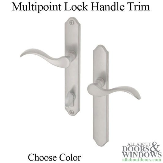 Multi-point Lock Handle Trim, 6109 Inactive - Choose Color