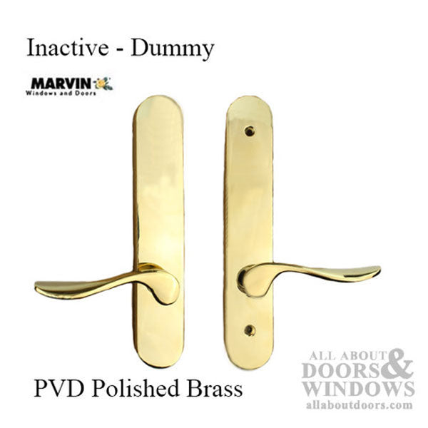 Marvin Inactive / Dummy Trim for Passive door  - PVD Brass - Marvin Inactive / Dummy Trim for Passive door  - PVD Brass