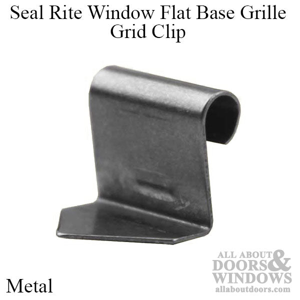 Seal Rite Window Flat Base  Grille / Grid Clip- 10 Pack - Seal Rite Window Flat Base  Grille / Grid Clip- 10 Pack