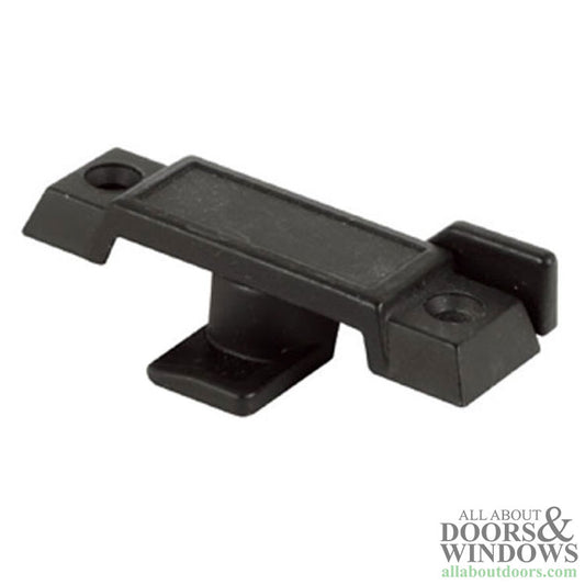 Sweep Latch, 1/2" offset, Acorn Window, Diecast - Black