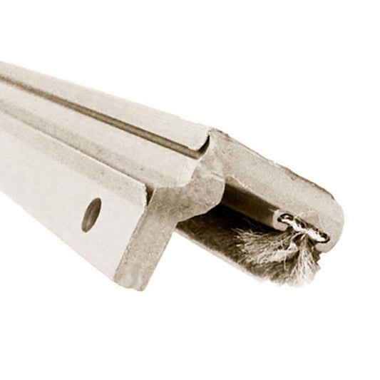 Andersen Perma-Shield Gliding Door PS4, 8/12 Operating Panel Bottom Rail Filler with Fin-Seal Weatherstrip - White