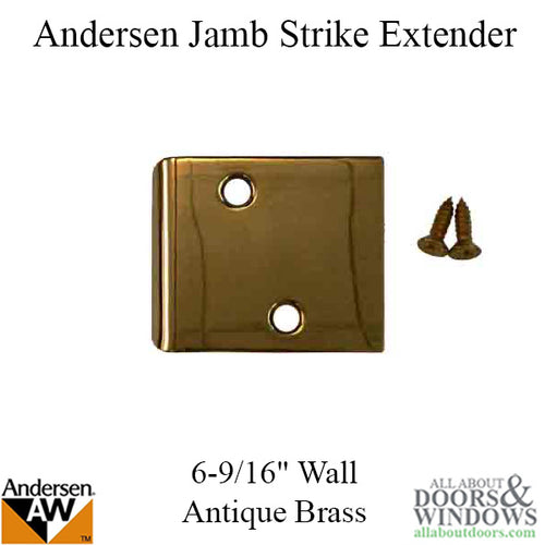 Andersen Jamb Strike Extender, 2-3/8