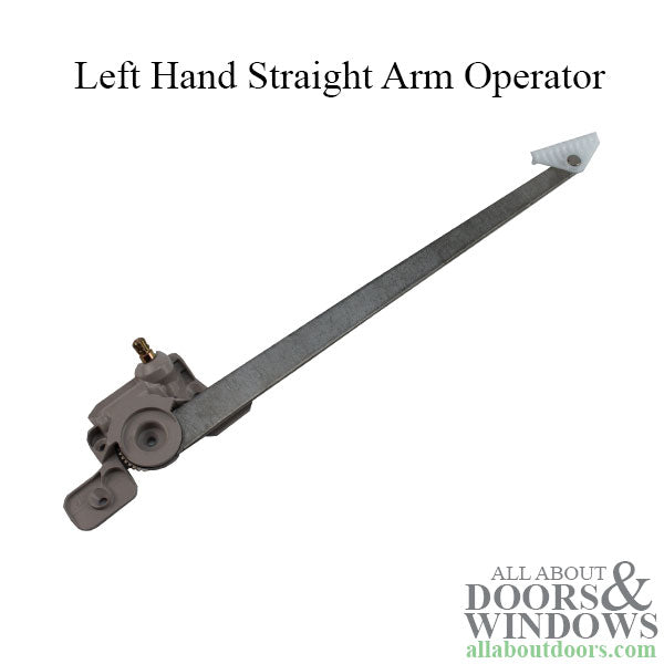 Left Hand Straight Arm Corrosion Resistant Operator 1995 to Present - Left Hand Straight Arm Corrosion Resistant Operator 1995 to Present