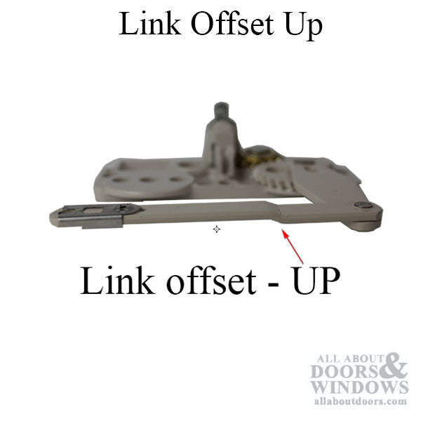 Truth Dyad Casement Operator, Wood windows, Link offset UP, Top Clip - Truth Dyad Casement Operator, Wood windows, Link offset UP, Top Clip