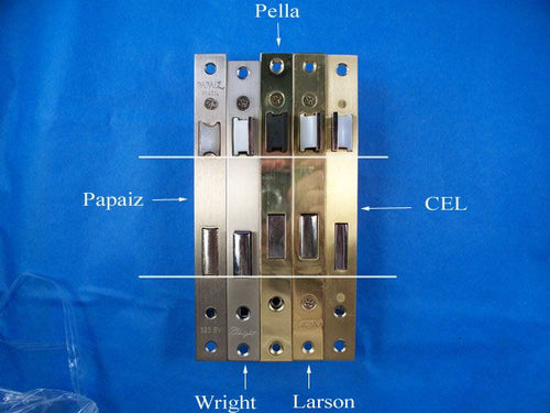 Papaiz ML12 Storm Door Mortise Lock and Handle for Storm Doors - Papaiz ML12 Storm Door Mortise Lock and Handle for Storm Doors