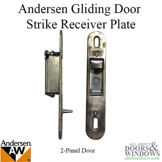 Latch Receiver, Andersen 2 Panel, REACHOUT LOCK - DISCONTINUED