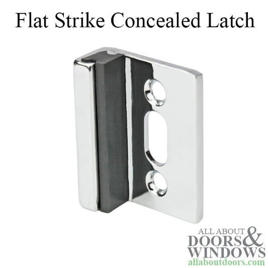 Inswing Door Flat Strike with Concealed Latch