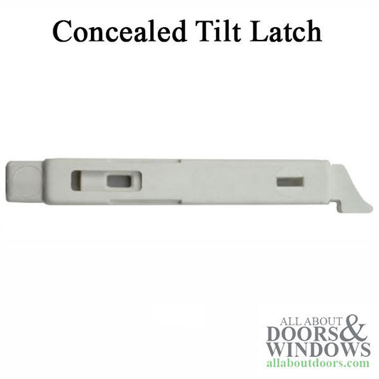 Concealed Tilt-In finger latch