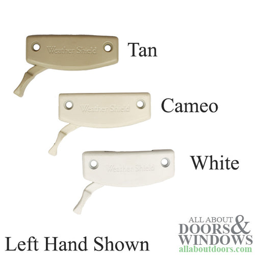 Sash Lock, WeatherShield Visions 2000 Single Hung Tilt Window in White - Choose Color - Sash Lock, WeatherShield Visions 2000 Single Hung Tilt Window in White - Choose Color